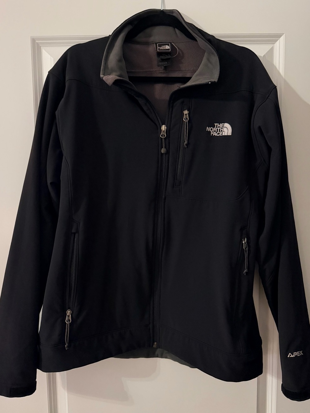 The North‎ Face Apex Bionic Softshell Jacket Black Men’s Size Large